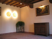 La sala a cassettoni